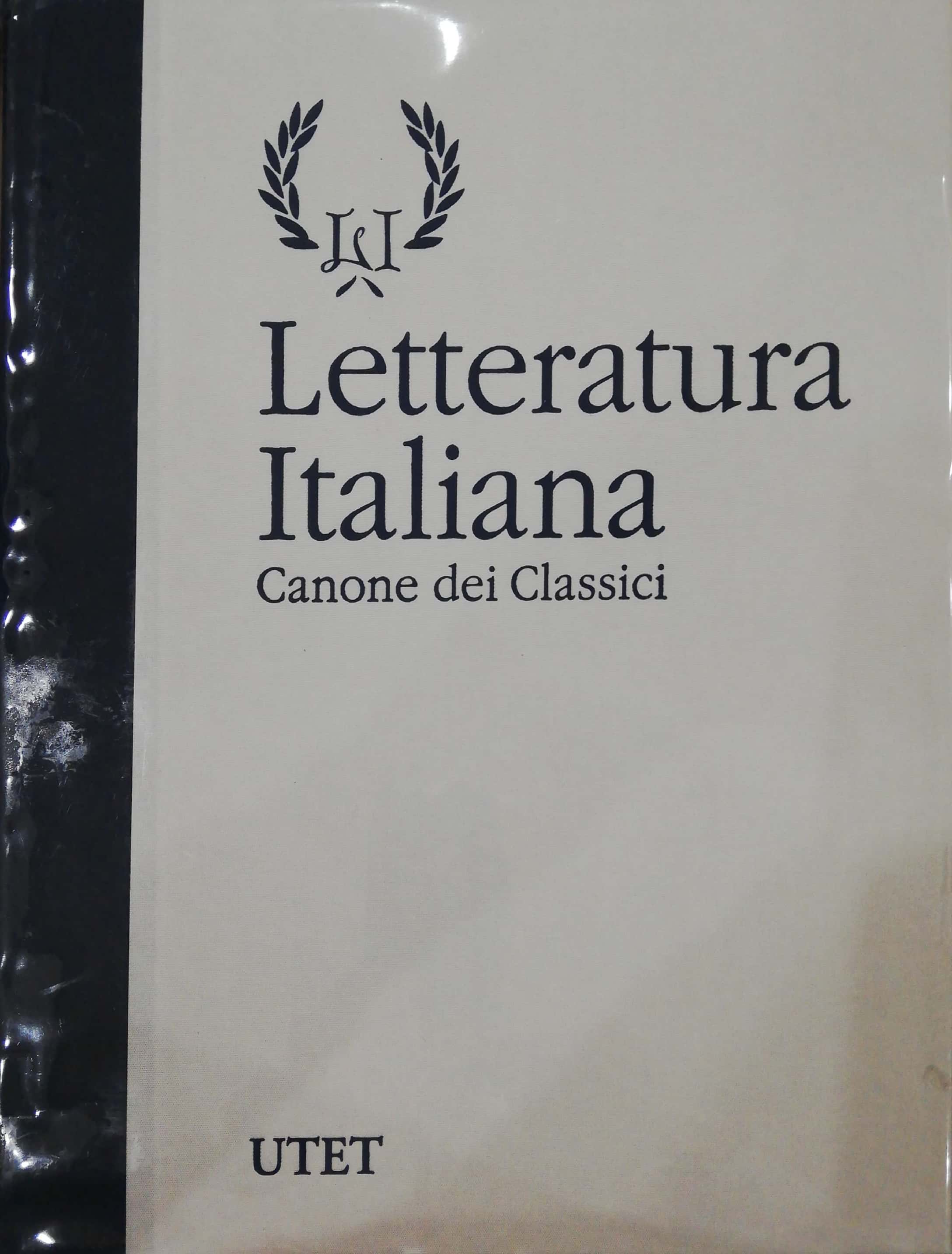 LETTERATURA ITALIANA. VOLUME II